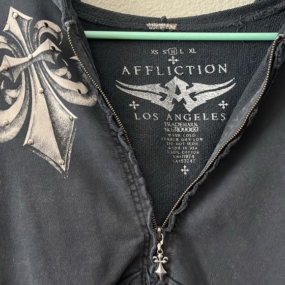 Affliction Los Angeles zip hoodie - Picture 4 of 6
